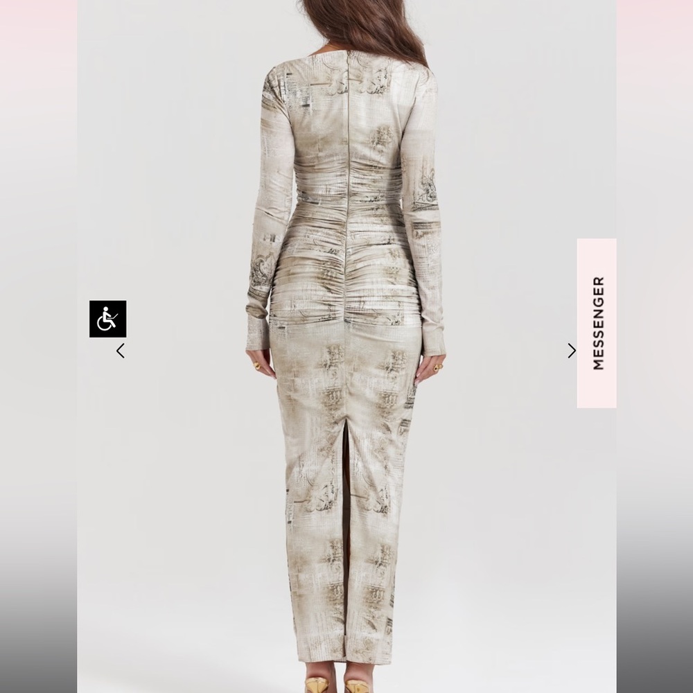 House of CB Lanetta Georgette Dress - Picture 7 of 8